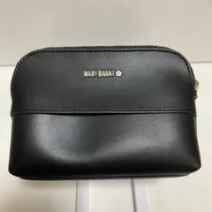 MARY QUANT ティッシュケース　ポーチ フラワーチャーム付き