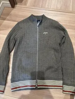 ★美品★キャロウェイ　ゴルフニットジップカーディガン　S