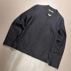 Journal Standard Linen Band collar JKT