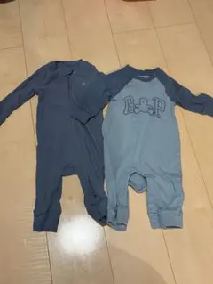 baby GAP 長袖ロンパース 3-6ヶ月 2点セット