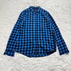 AEROPOSTALE チェックネルシャツ US古着 アメカジ 綿100% 秋冬
