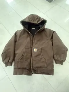 Carhartt ブラウン フード付きジャケット S