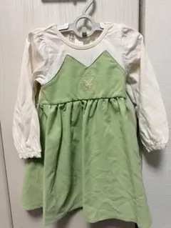 Cottoli　ティンカーベル刺繍入りワンピース　長袖