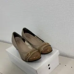 ESPERANZA パンプス　ベージュピンク　23.5cmのサムネイル