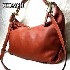✨美品✨COACH コーチ　マディソン　2way ショルダーバッグ　オレンジ
