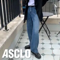 ASCLO Brush Wide Denim Pants