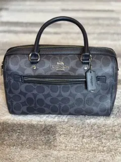 Coach ローアン サッチェル シグネチャー キャンバス