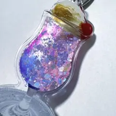 旅する喫茶　ラメ　キラキラ　パフェ　アクリルキーホルダー　ソーダ　アイスのサムネイル