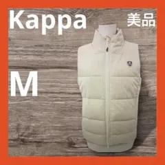 (美品)　kappa golf カッパ　ゴルフダウンベスト　M ベージュ