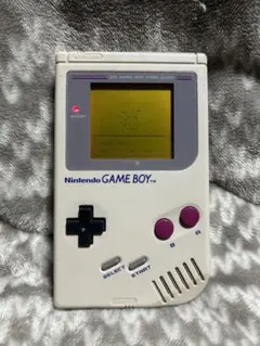 Nintendo GAME BOY 初代　ホワイト 本体　カセット付き