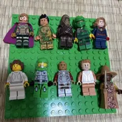 レゴミニフィギュア10体とパーツセット2.5キロ