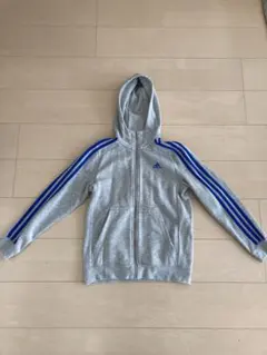 adidas グレー パーカー サイズ150