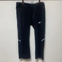 New Balance クロップドパンツ ブラック