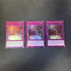 遊戯王カード　英語版　嗤う黒山羊　ウルトラレア　3枚セット