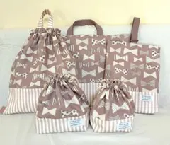 リボン＆ストライプ ぴんくぴんくな５点セット