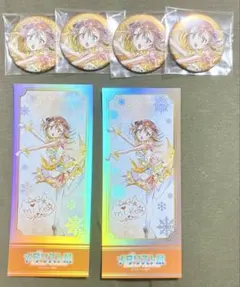 メダリスト 三家田涼佳 ミケ メダリスト展 缶バッジ チケット風カード