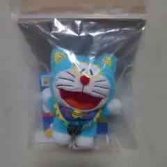 新品 100%ドラえもん&フレンズ展 サンタイン キーチェーン 香港限定