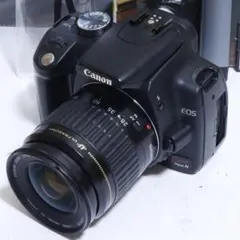 ☆スマホに送れる一眼レフ☆望遠☆キャノン EOS Kiss D セット - メルカリ