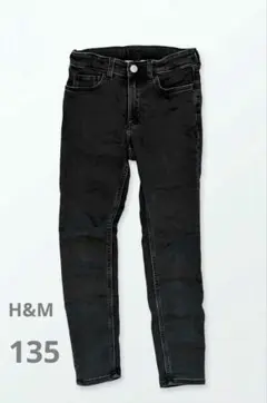 H&M スキニーフィット デニムパンツ 135cm