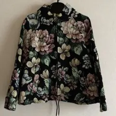 BEAMS BOY ゴブラン織り 花柄 ジップアップ ブルゾン - メルカリ