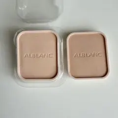 ALBLANC 潤白美肌パウダーファンデーション ピンクオークル03 2個