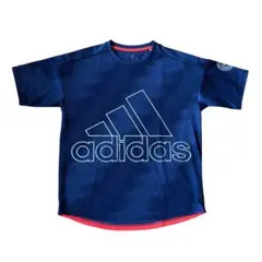 adidas アディダス ドライシャツ トレーニング ネイビー