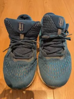 ASICS Evoride2 wide 26.5 ランニングシューズ ブルー