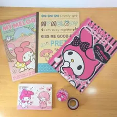 サンリオ　マイメロディ　ノート　メモ帳　テープ　まとめ売り