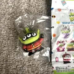 ピクサーエイリアン　ソフビパペットマスコット
