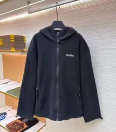 miu miu ブラック フード付きジャケット