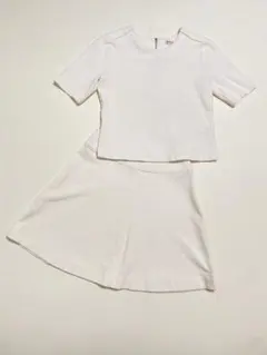 ブルックスブラザーズ　セットアップワンピース　ホワイト　L