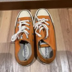 CONVERSE オレンジ スニーカー　23㎝