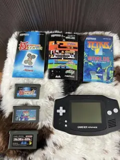 ゲームボーイアドバンス 本体とカセット3本セット