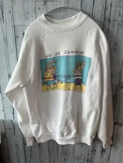 JERZEES スウェット トレーナー 80s 古着 ビンテージ プリント