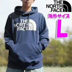 ノースフェイス ハーフドームパーカー 海外L 日本LL相当 新品 ネイビー