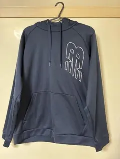 New Balance プリントパーカー ネイビー