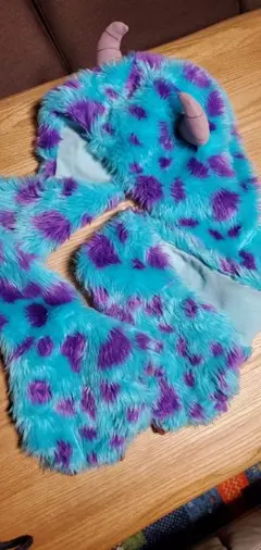 美品　サリーファンキャップマフラー