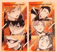 ハイキュー シールプリントコレクション第1弾 烏野2枚セット