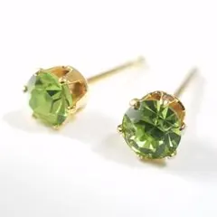 316Lステンレスピアス◆アップルグリーン