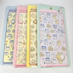 【☆早い者勝ち☆】ちいかわ ボンボンドロップシール ハチワレ うさぎ 4点セット