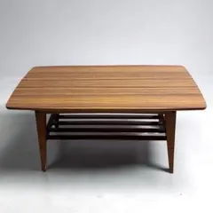 美品　カリモク家具　テーブル　カリモク60 天然木化粧繊維板　ウレタン樹脂塗装のサムネイル