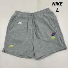 NIKE レディース ハーフパンツ グレー Lのサムネイル