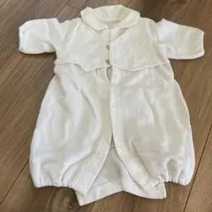 ロンパース　カバーオール　コンビドレス　セレモニー　50-60 新生児　ベビー