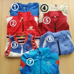 アウターセット80～100　Nike, Adidas, New Balance他のサムネイル