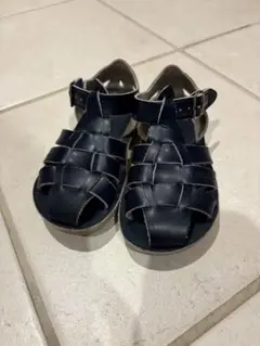 SALTWATER ネイビー 9（16.3cm） ソルトウォーター 子供サンダル