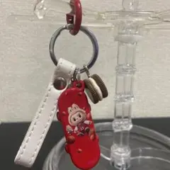 ラブブ♪スケボーキーホルダー