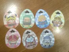 ✩ワンピース✩麦わらストア　特典　ステッカー　7種　エルバフ