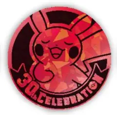 中国限定 ポケモン 30周年 ピカチュウ コイン 仕様⑮ RED ICE