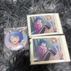 桐谷遥 缶バッジ、パシャこれセット