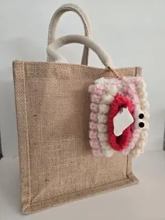 パクパクモンスター風 ティッシュケース ハンドメイド ポケットティッシュケース